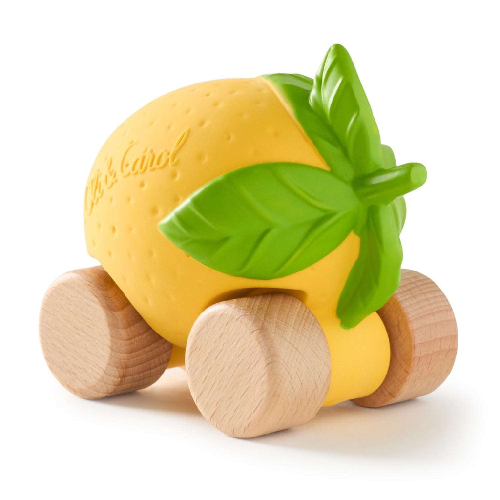 US stockist of Oli & Carol's Lou the Lemon Baby Car Toy