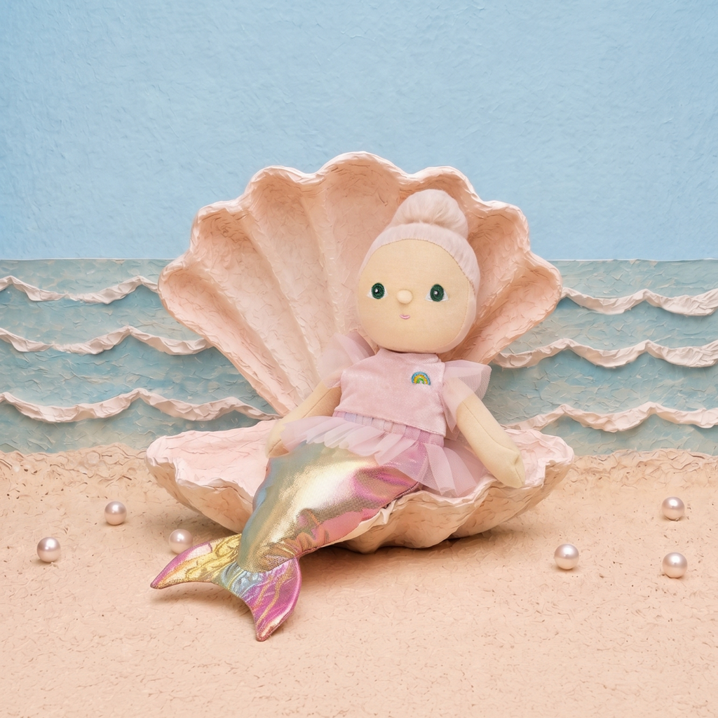 US stockist of Olli Ella's Little Lagoonies "Marina Mermaid" Dinky Dinkum Doll