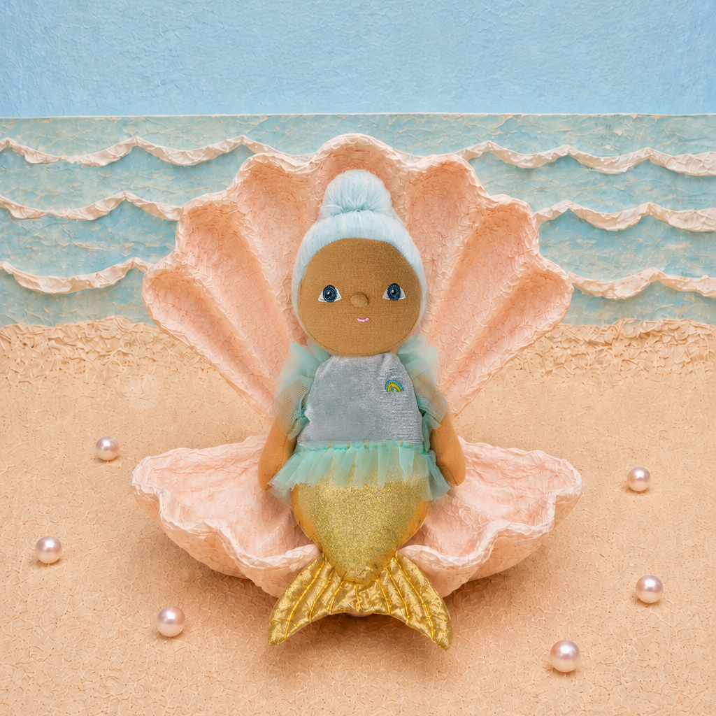 US stockist of Olli Ella's Little Lagoonies "Maya Mermaid" Dinky Dinkum Doll