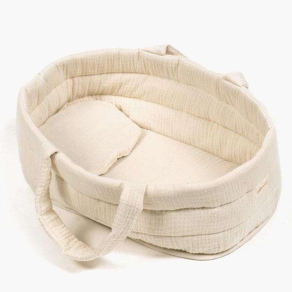 US stockist of Minikane's Putty doll Bassinet/Moses basket.