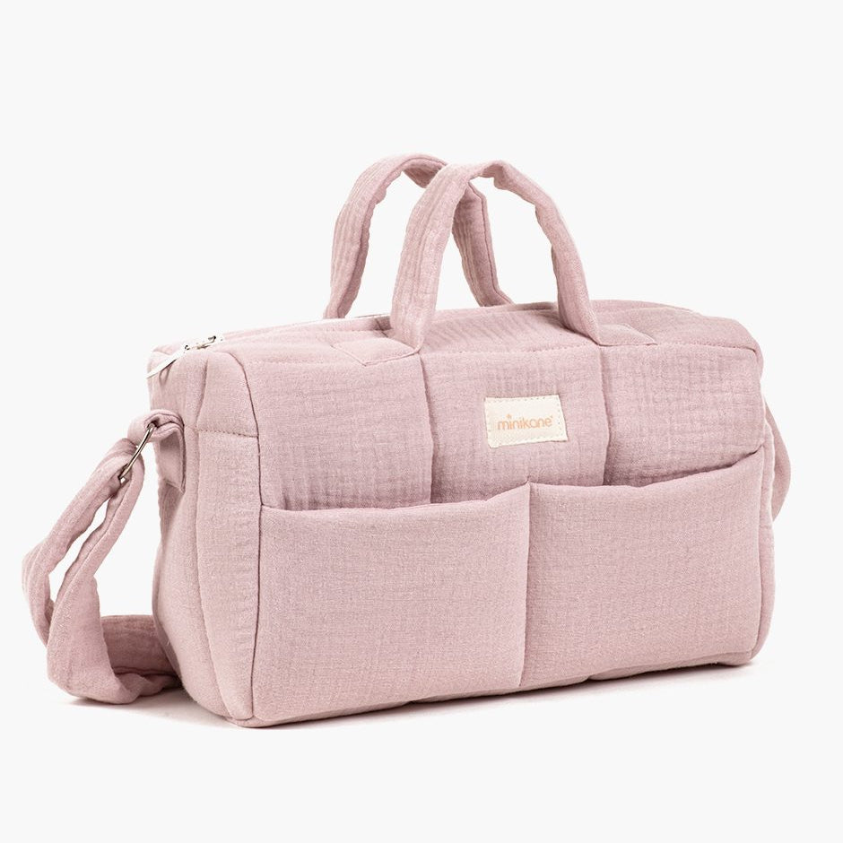 US stockist of Minikane's "Orchid Pink" doll diaper bag