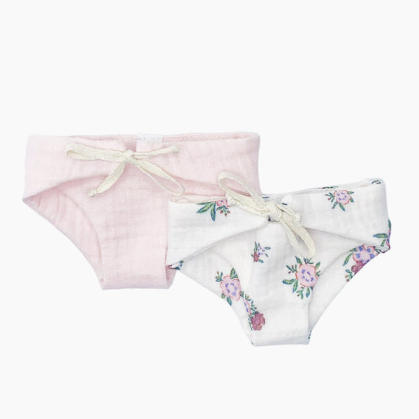 US stockist of Minikane's pack of 2 diapers - Eugenia/Pink
