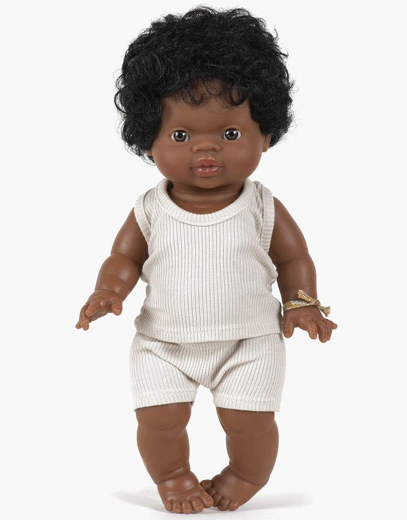 US stockist of Minkane's Linen Marcel Underwear set for dolls