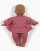 US stockist of Minikane's Babies Ophelia 2pc Set in Raspberry Jersey