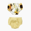 US stockist of Minikane's 2Pk Charlotte Underwear in Sunflower & Vanilla Honeycomb