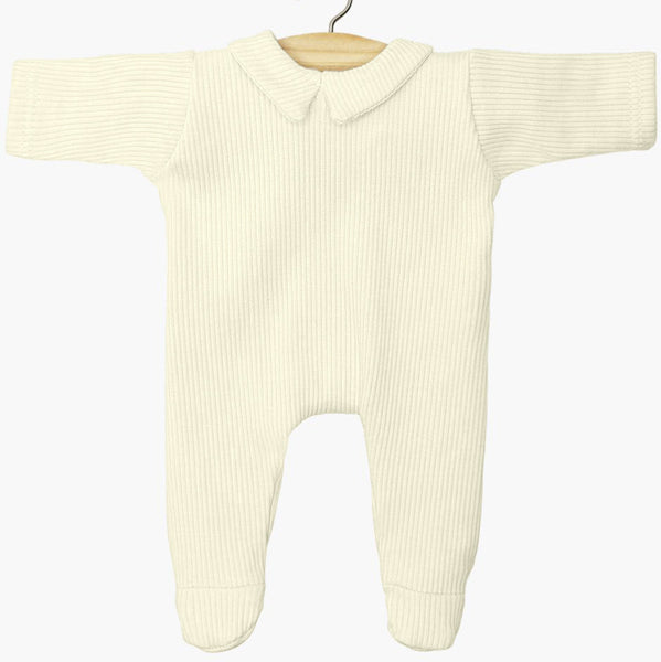 US stockist of Minikane's Pastel Yellow Babies doll Corentin sleepsuit