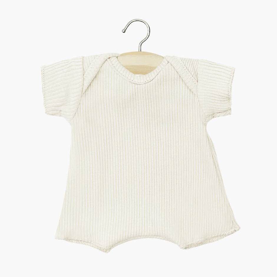 US stockist of Minikane's Babies Linen shorty bodysuit for dolls