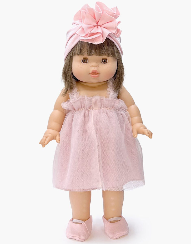 US stockist of Minikane's Noemie tutu in Orchid + Pink Tulle for dolls