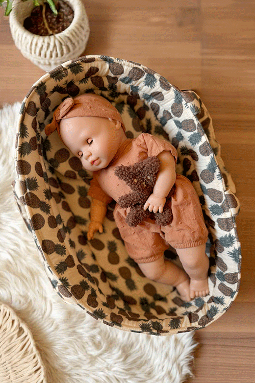 US stockist of Minikane's Emilie Sleepy Eyes Cuties Doll