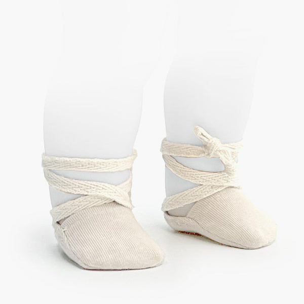 US stockist of Minikane's linen jersey ballet shoes for dolls