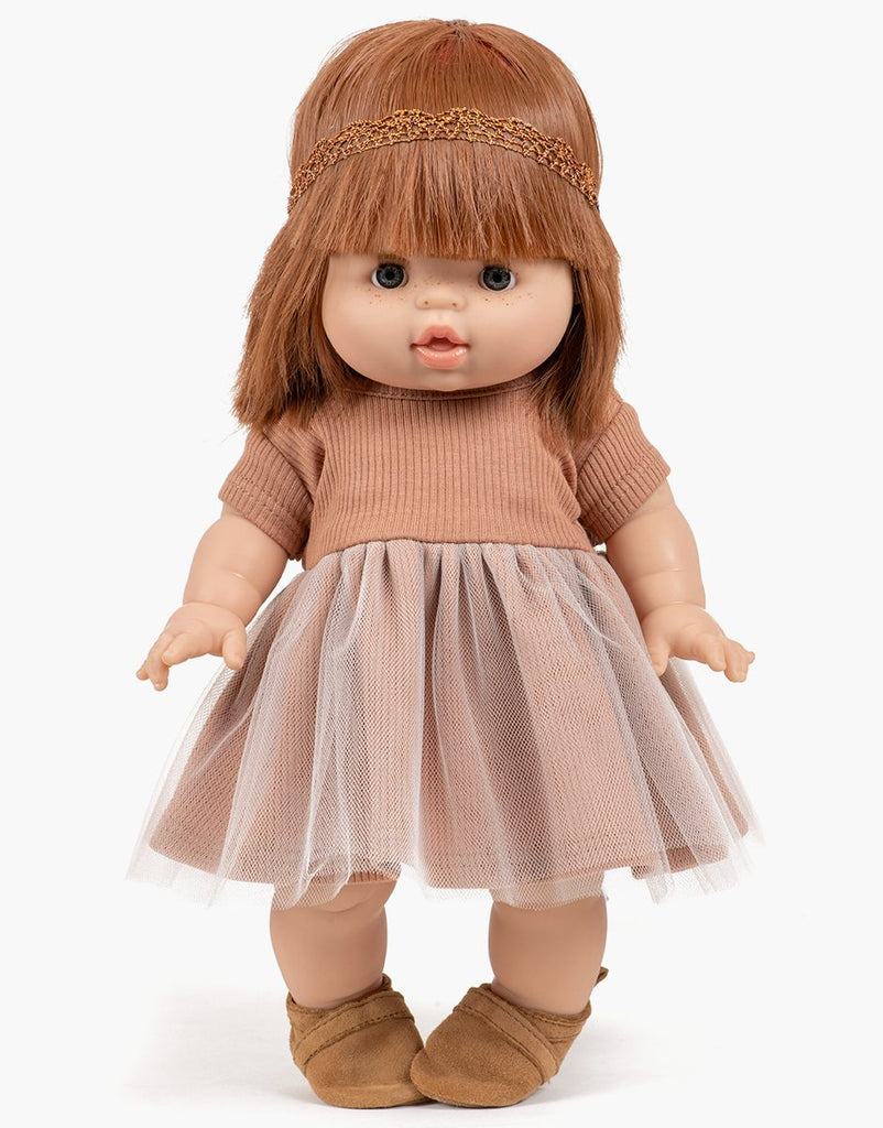 US stockist of Minikane's  Short Brown Sugar Sleeve tutu dress