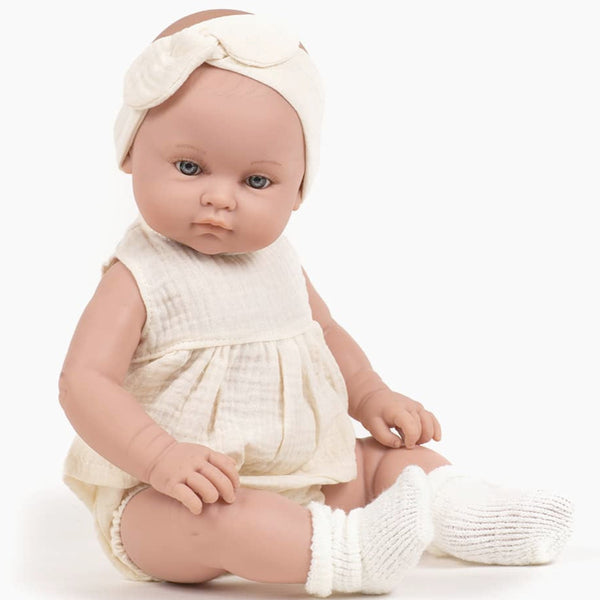 Minikane USA Yaelle Bambini Girl Doll - Ecru Charlotte Set +