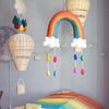 US stockist of Tara Treasures Rainbow with Raindrops crib mobile
