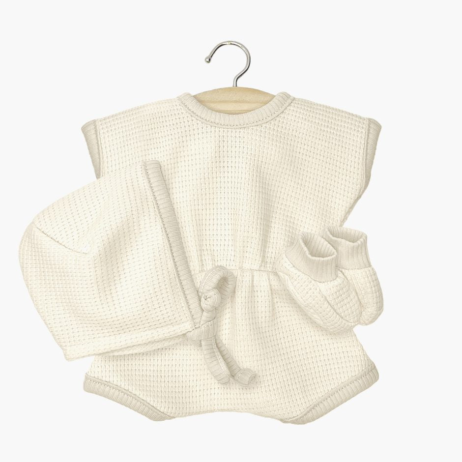 US stockist of Minikane's Ines three piece set for 28cm dolls
