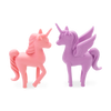 US stockist of Ooly's set of two, cotton candy scented, Unicorn BFF Scented Erasers.