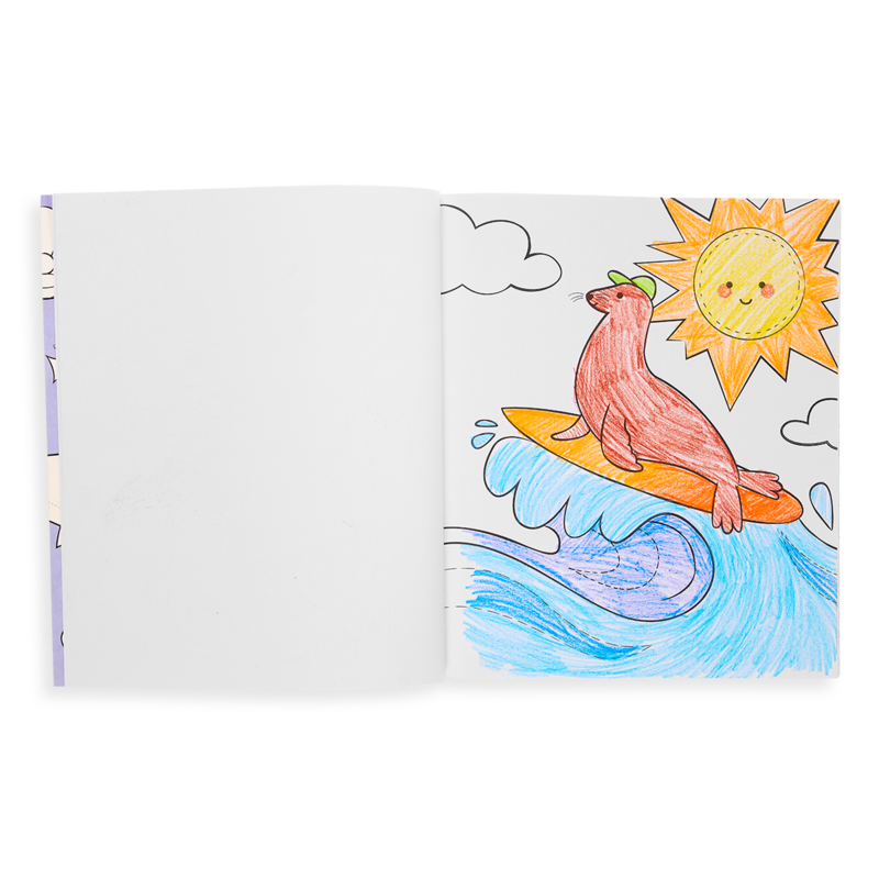 US stockist of Ooly's Outrageous Ocean coloring book.  