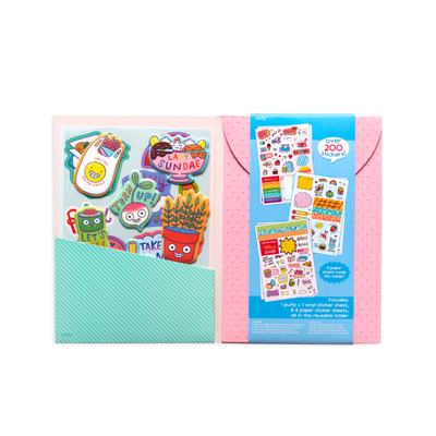Ooly Sticker Stash - Quirky Fun – The Little Kiwi Co