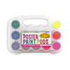 Stockist of Ooly's Lil Poster Paint Pods in Neon & Glitter.  Features 6 neon color paints and 6 glitter paints with paint brush.