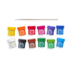 Stockist of Ooly's Lil Poster Paint Pods in Neon & Glitter.  Features 12 classic washable paints  with paint brush.