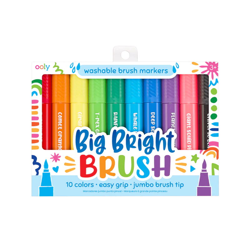 Stockist of Ooly's Big Bright Brush Markers