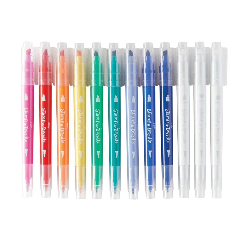 Stockist of Ooly's Stamp-A-Doodle Double Ended Markers