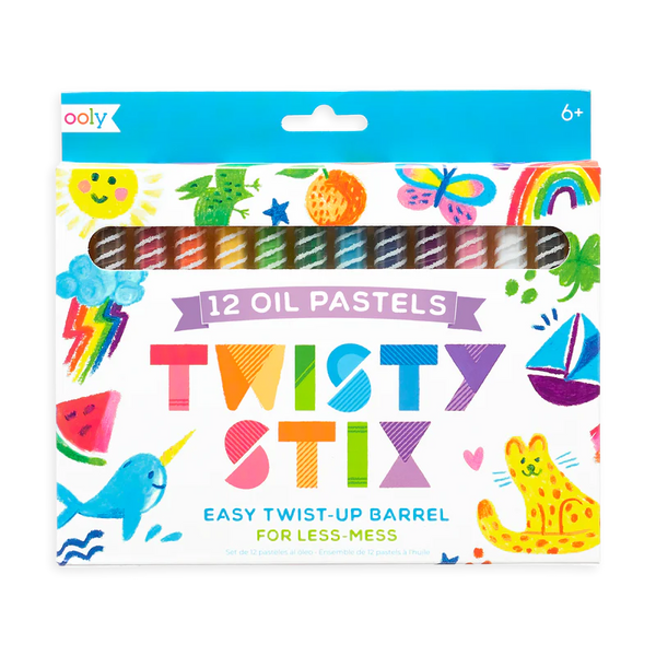 Stockist of Ooly's Set of 12 Twisty Stix Oil Pastels