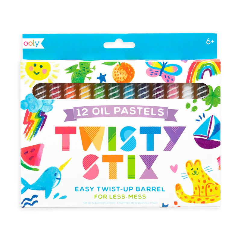 Stockist of Ooly's Set of 12 Twisty Stix Oil Pastels
