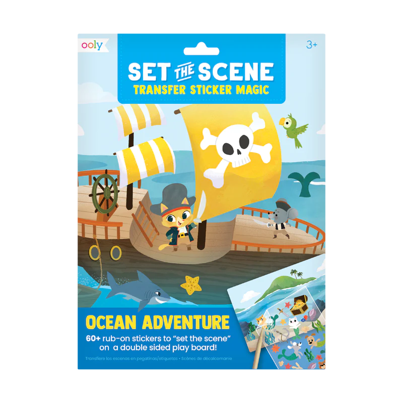 Stockist of Ooly's Set The Scene Transfer Sticker Magic - Ocean Adventure