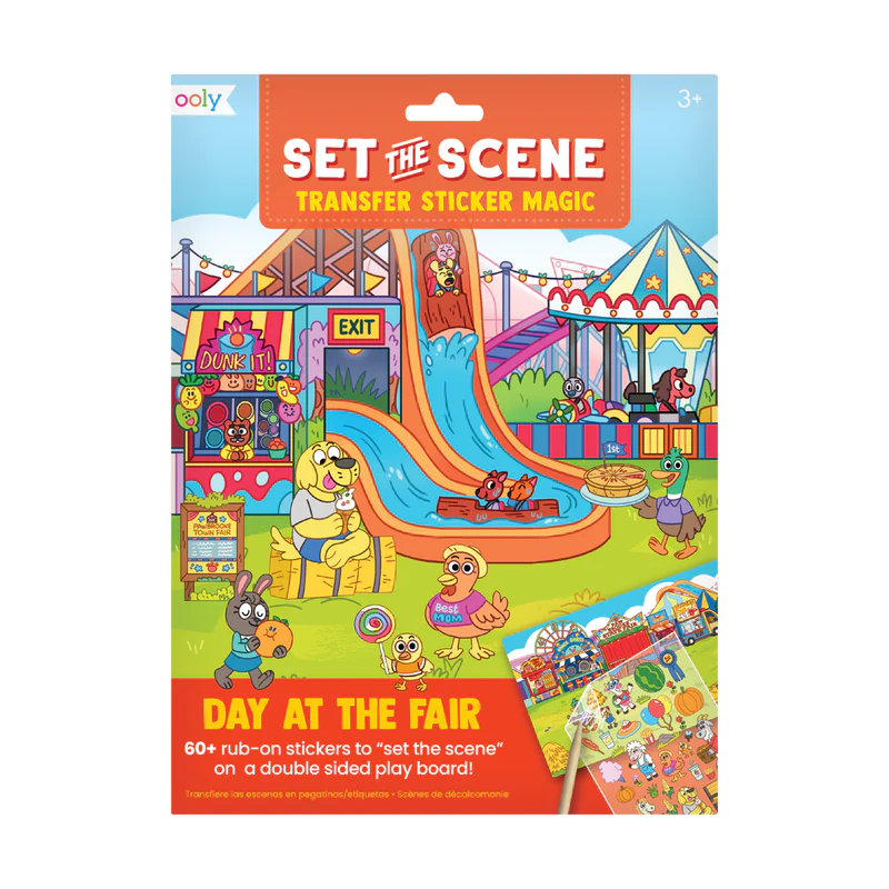 Stockist of Ooly's Set the Scene Transfer Stickers Magic - Day at the Fair