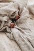 US stockist of Bencer & Hazelnut's (Piper Bug) Alana swaddle.  Made from soft bamboo/cotton.