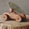 US stockist of Tateplota's handmade wooden car with removable driver.  Made from Beech.