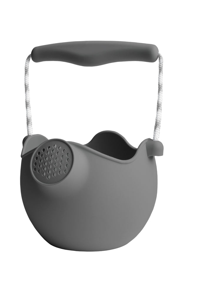 US stockist of Scrunch's cool grey silicone watering can.