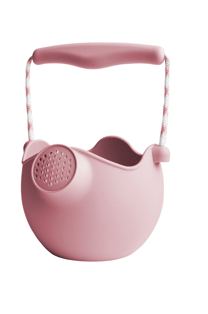 US stockist of Scrunch's dusty rose silicone watering can.