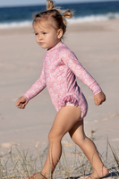Zoe L/Slv Rashsuit - Candy Wildflowers