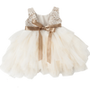 US stockist of Karibou Kid's Special Occasion, Portia Soiree Gown in Champagne.