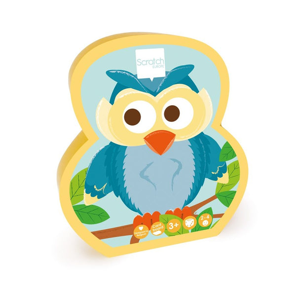 US stockist of Scratch Europe's Owl Puzzling Mini Game