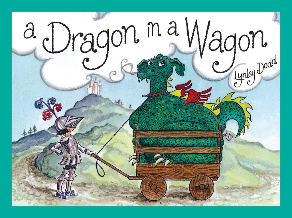 US stockist of Lynley Dodd's Dragon in a Wagon paperback book.