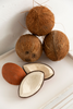US stockist of Oli & Carol's Coco the Coconut teether/bath toy. Made from 100% natural sustainable rubber with no holes.