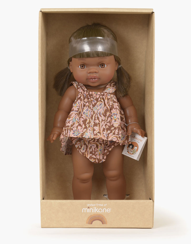 US stockist of Minikane's Salome Standing Girl Doll