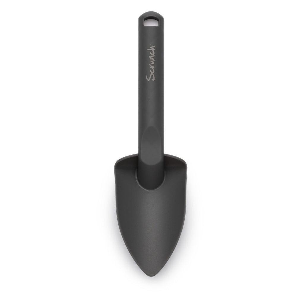 US stockist of Scrunch's spade in cool grey.  Made from recyclable polypropylene with a rubber handle.