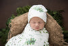 US stockist of Snuggle Hunny Kid's Enchanted Jersey Wrap and beanie set.