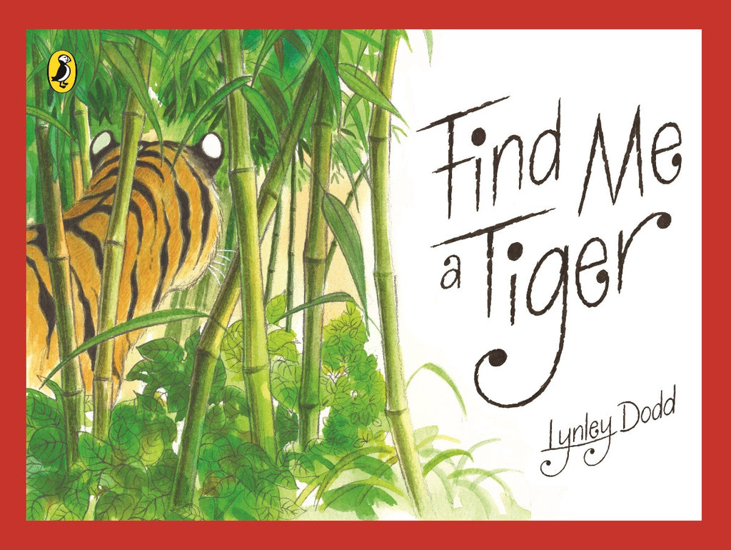 US stockist of Lynley Dodd's paperback book; Find Me a Tiger.