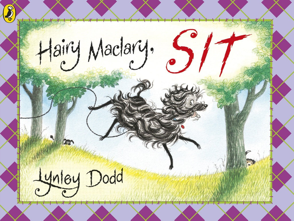 US stockist of New Zealand's children's book; Hairy McClary, Sit.  Written by Lynley Dodd in paperback format.