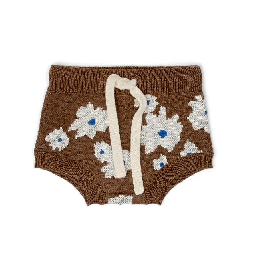 US stockist of Grown's organic knit bloomers in Petal