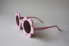 US stockist of Elle Porte's Daisy sunglasses in Ballet pink with dark lenses.