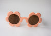 US stockist of Elle Porte's Daisy sunglasses in Orange Fizz with dark lenses.