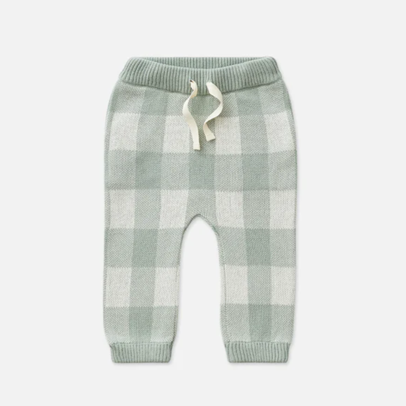 baby jogger pants Miann & Co USA Knit Baby Jogger Pants