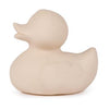 US stockist of Oli & Carol's nude Elvis the Duck bath toy.  No holes, so no mold.
