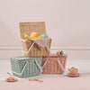 US stockist of Olli Ella handmade rattan straw piki basket