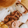 US stockist of Olli Ella's Dinkum Doll Travel Togs in Apricot